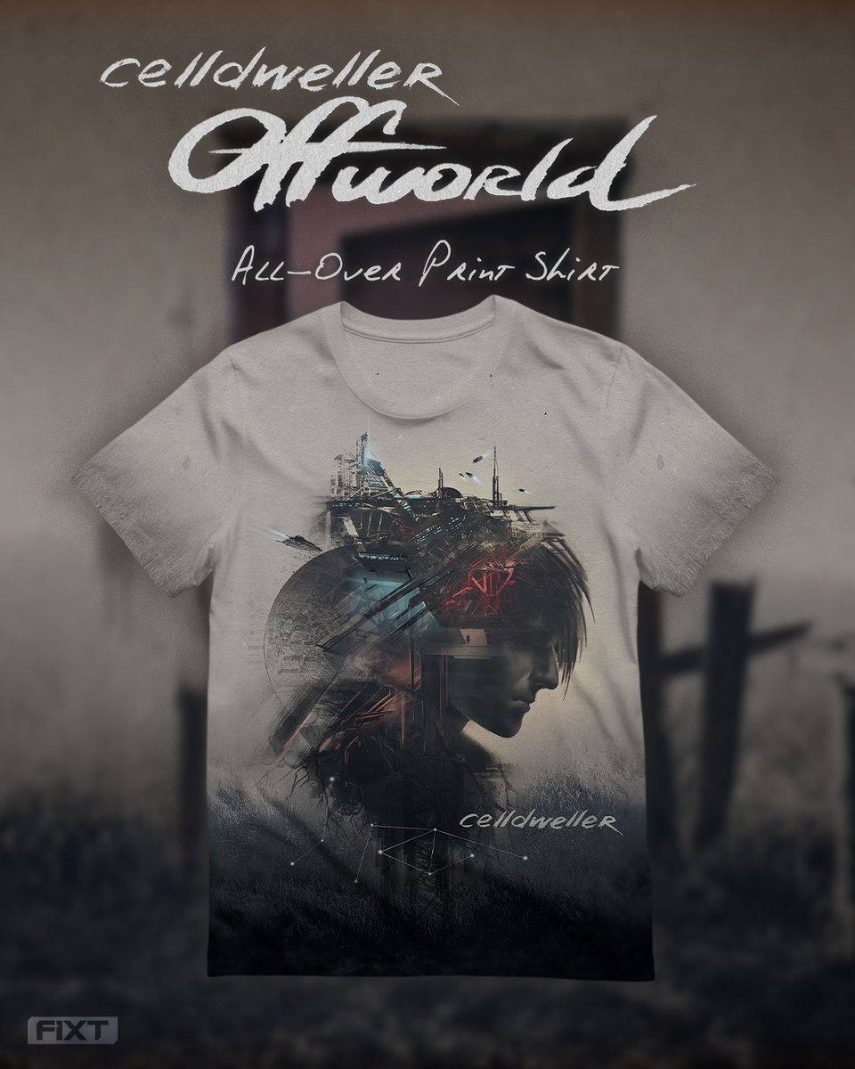 Immerse yourself in the experience that is Offworld. Now available with an exclusive vinyl and limited-edition t-shirt. ☄️
Don't just listen. Live Offworld. ⚡

Celldweller Store: ⬇️
fixtstore.com/collections/ce…