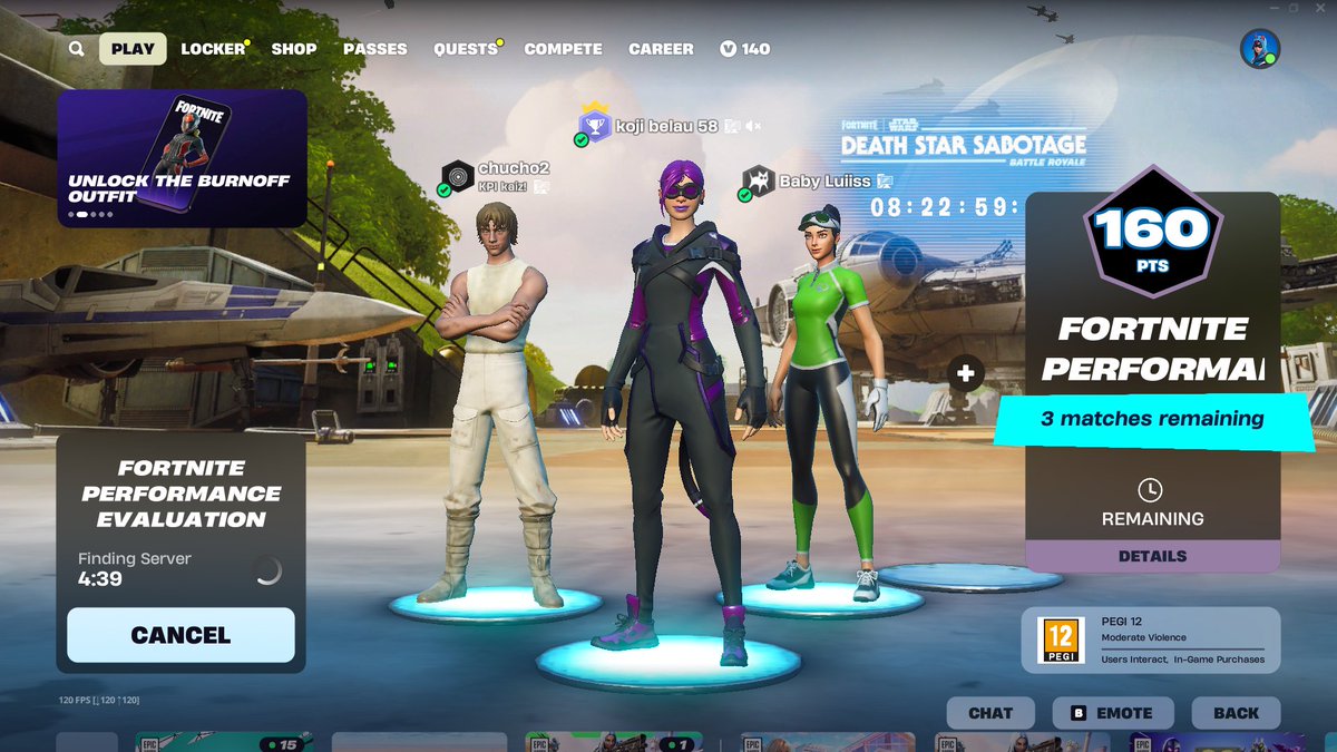 5 mins de cola y no mete good game