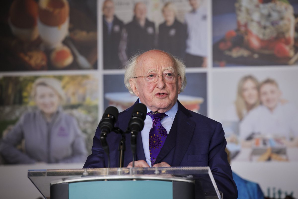 President of Ireland tweet media