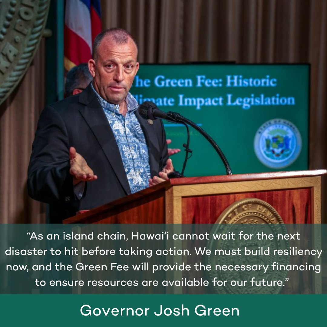 NGA (@natlgovsassoc) on Twitter photo This week <a href="/GovJoshGreenMD/">Governor Josh Green</a> signed legislation creating a new funding stream to build resiliency by providing a stable source of funding for environmental stewardship, hazard mitigation and sustainable tourism. More: governor.hawaii.gov/newsroom/offic… This week <a href="/GovJoshGreenMD/">Governor Josh Green</a> signed legislation creating a new funding stream to build resiliency by providing a stable source of funding for environmental stewardship, hazard mitigation and sustainable tourism. More: governor.hawaii.gov/newsroom/offic…