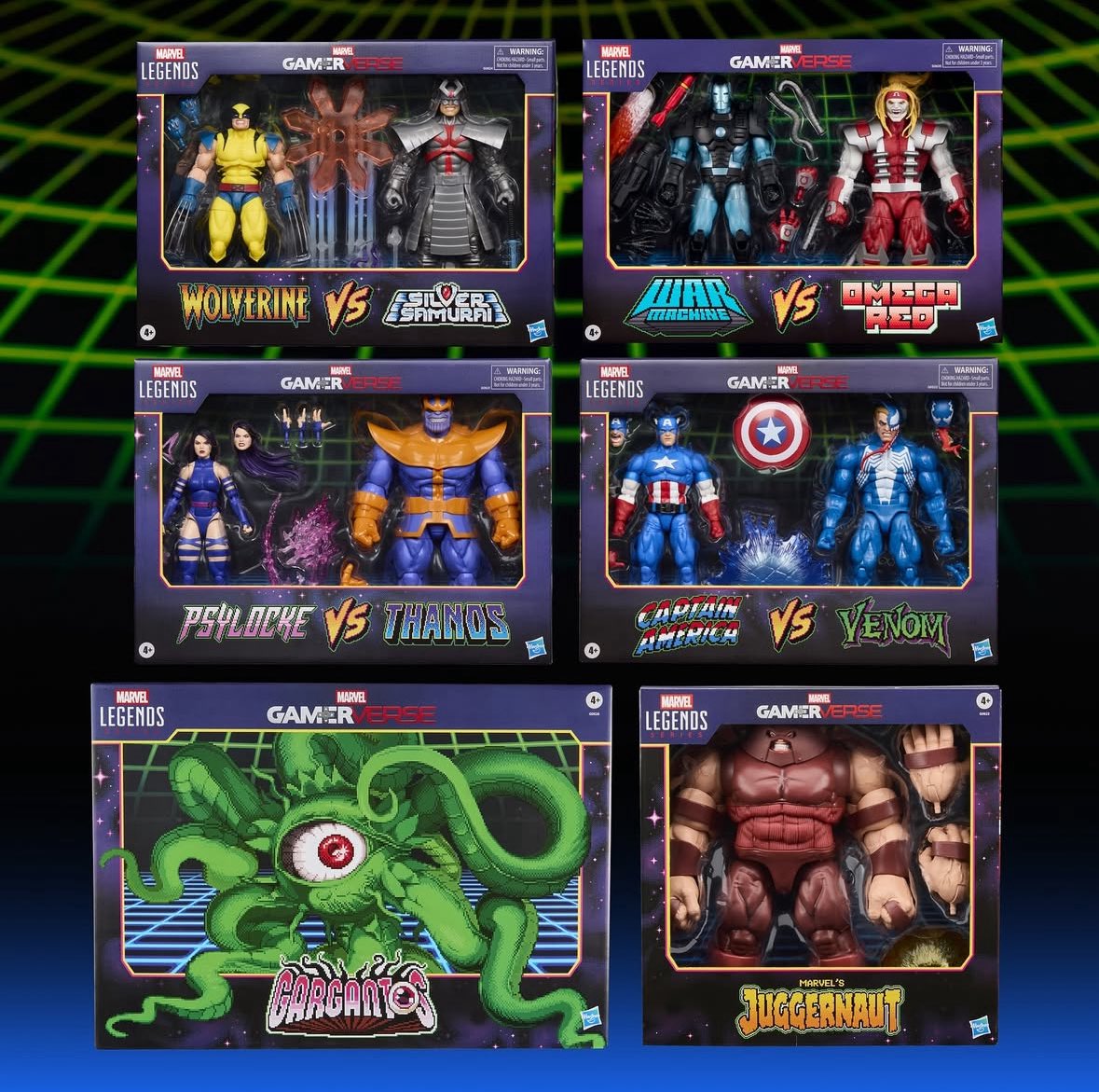 FigureReport's tweet image. Full Marvel Legends Gamerverse reveals. I’m in for the whole damn wave! Take me for a riiiiide