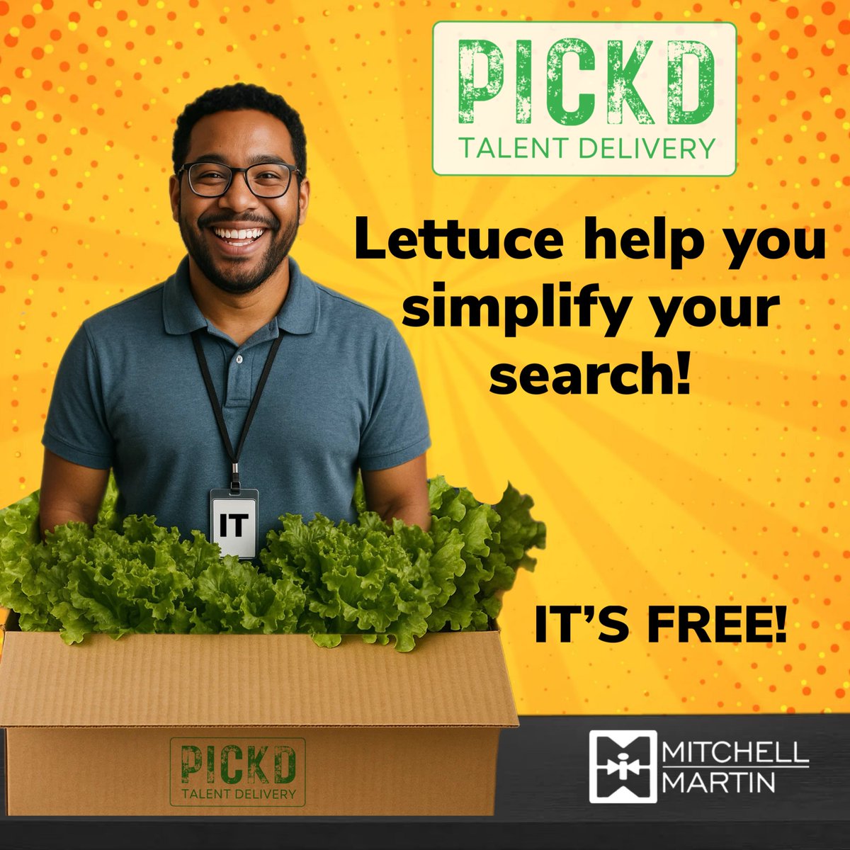 Tired of sifting through stacks of irrelevant resumes?
Every month, we deliver a shortlist of pre-screened, high-quality IT professionals—organized by specialty, hand-selected by experts, and ready for hire - FOR FREE
See what’s in this month’s box: loom.ly/I_sZqXU