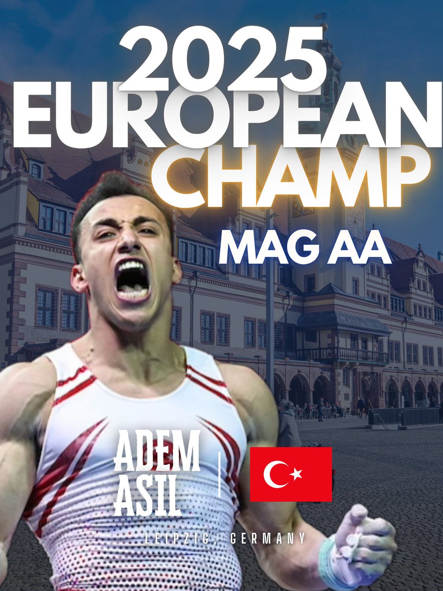 Adem Asil is the 2025 European AA Champion. He also won gold in 2023!