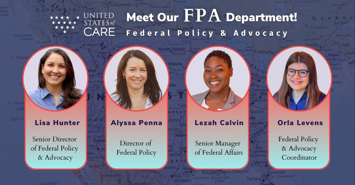 🚨 BIG news: We’ve launched our Federal Policy &amp; Advocacy Department!

Led by a powerhouse team, we’re seizing opportunities with Congress &amp; the Admin to drive real change that puts patients first in our health care system.

Read more 👇
unitedstatesofcare.org/pr-federal-tea… 
#usofcare