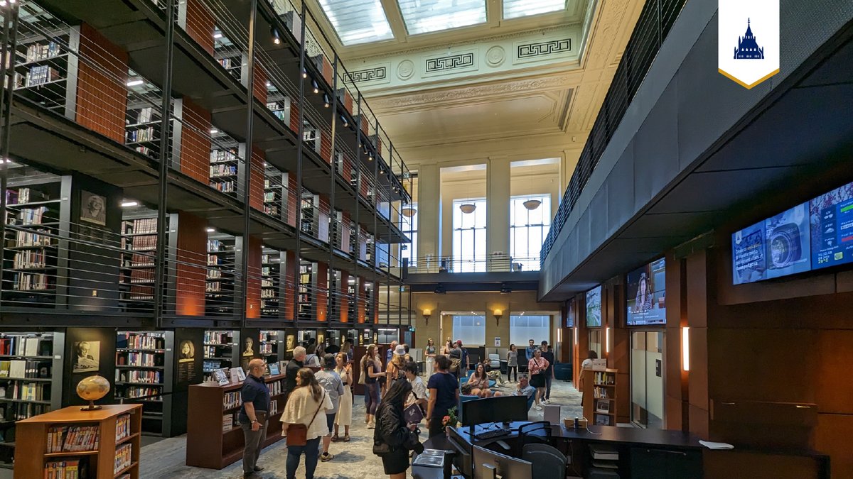 Curious about our Interim Main Branch at 125 Sparks? On June 7 and 8, #DoorsOpenOttawa lets you come inside! Learn about the Library of Parliament and the building that was originally a bank. ow.ly/hcTJ50VYSTp