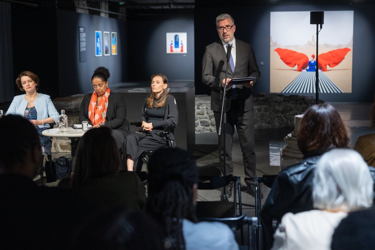MFEA Slovenia (@mzez_rs) on Twitter photo As part of #AfricaDay2025, <a href="/tighistiamare/">Tighisti Amare</a> from <a href="/ChathamHouse/">Chatham House</a>, Ambassador Ksenija Škrilec and artist Tjaša Rener discussed Africa's natural resources in the light of creativity at the round table Art, Nature and Sustainability at <a href="/GalerijaJakopic/">Galerija Jakopic</a>, alongside the exhibition by As part of #AfricaDay2025, <a href="/tighistiamare/">Tighisti Amare</a> from <a href="/ChathamHouse/">Chatham House</a>, Ambassador Ksenija Škrilec and artist Tjaša Rener discussed Africa's natural resources in the light of creativity at the round table Art, Nature and Sustainability at <a href="/GalerijaJakopic/">Galerija Jakopic</a>, alongside the exhibition by