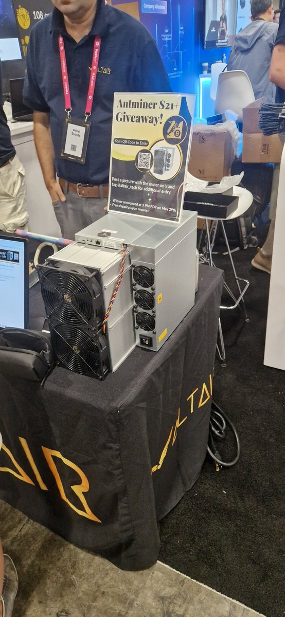 kedazo's tweet photo. @altair_tech win a miner https://t.co/2FZfAoHTiF