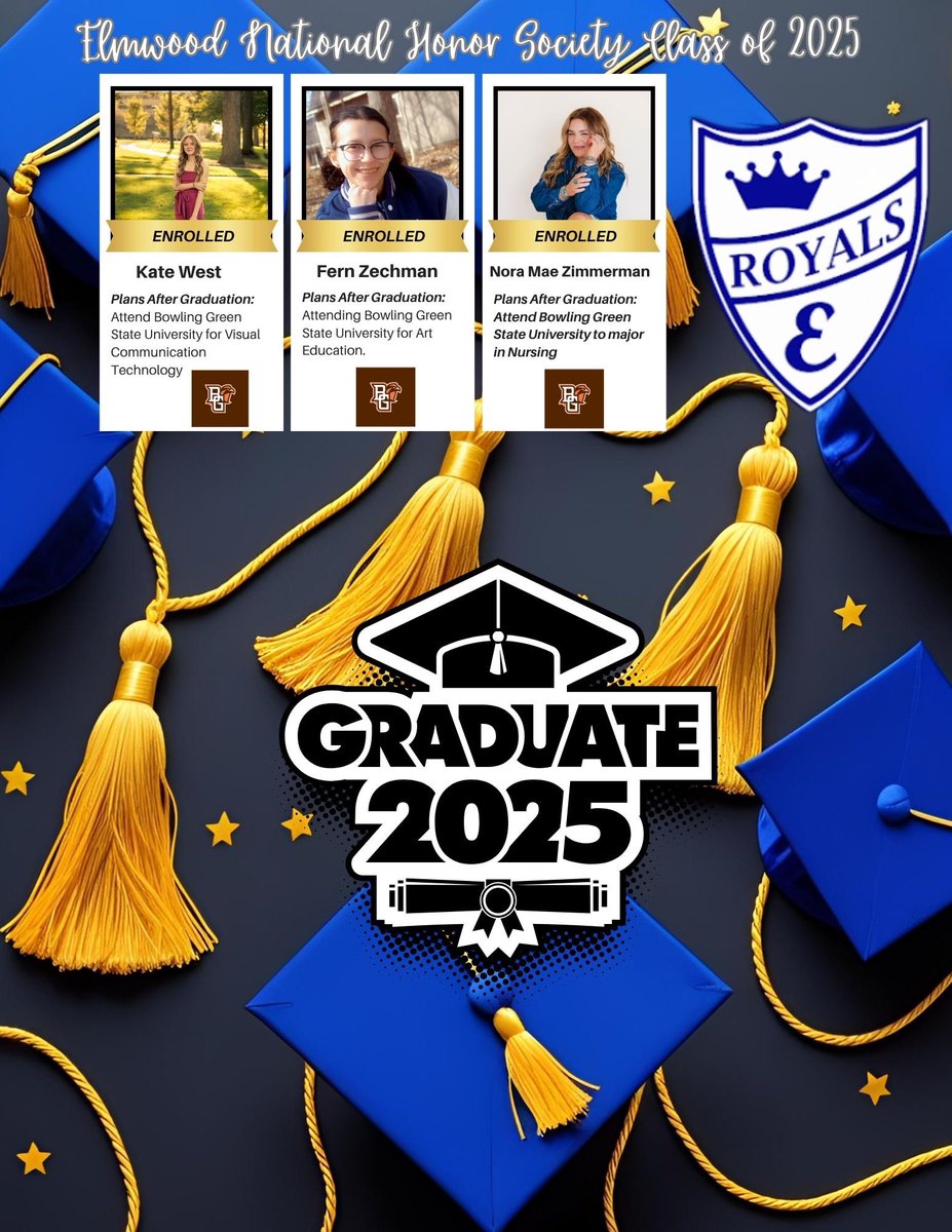 NHS Seniors Class of 2025!  #WeAreElmwood
