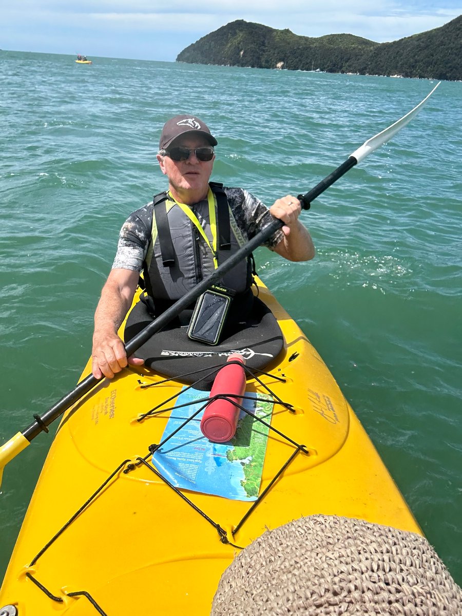 JeffBuick's tweet photo. Sometimes you chase the story, sometimes it finds you in a kayak off the coast of New Zealand. #thursdaythrowback #behindthebook https://t.co/DQewyk1qj9
