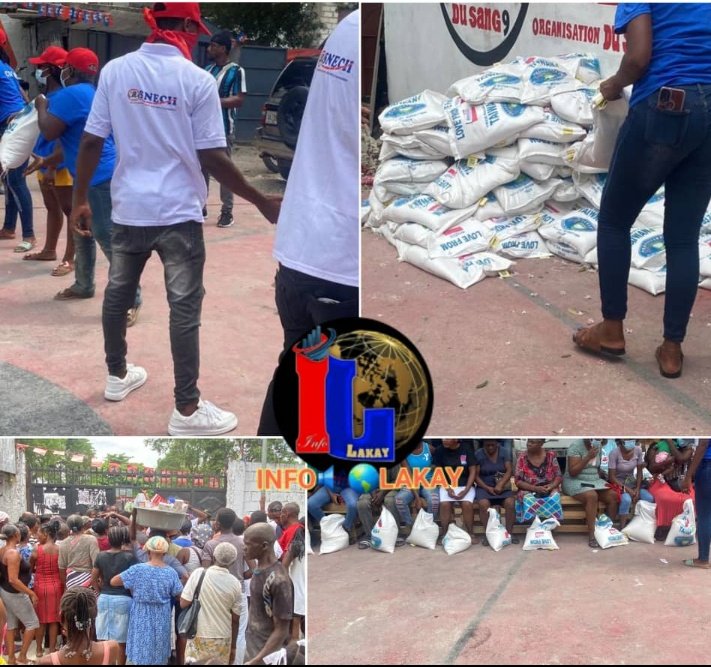 NicolasChr34218's tweet image. #Kòmandan #Samuel distribiye 400 ti sak diri nan kanapevè ayè #Mèkredi a, nan nom Organisation du Sang Neuf pour le Changement an, jès sa te fèt nan #Lide pou ede kèk moun ki nan #Nesesite

Bon #Travay #Kòmandan #Samuel