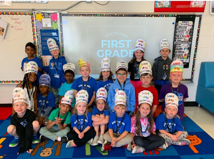 Look out, First Grade- these sweet students are soooo ready for you!!!!!🥰🎓✏️🚌 #BulldogBest🐾