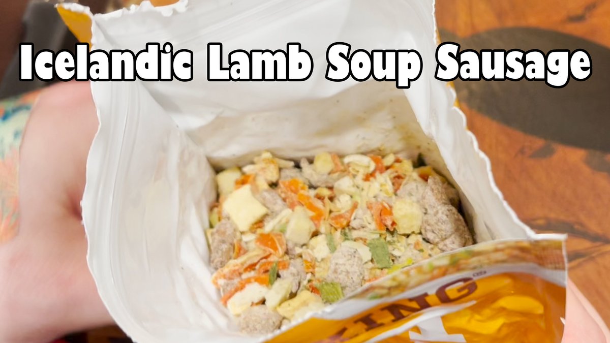 Icelandic Lamb Soup Sausage: youtu.be/zjHcp_QtNjU