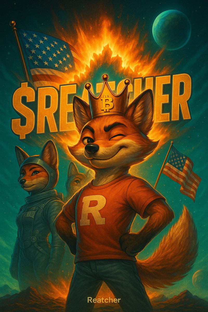 SnReatcher's tweet photo. 🔥 They called us a joke.
Now they copy our vibes.
No presale. No utility.
Just pure digital chaos… and a fox with a crown 🦊👑
The next king of crypto isn’t coming.
He’s already here.
$REATCHER
#Bitcoin #Memecoin #CryptoVibes #Reatcher #ViralCrypto
#NoUtility #DigitalVibesOnly #MemeKing #CryptoRevolution #BTC2025