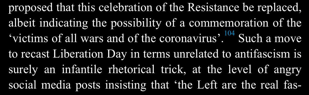 Meloni’nin İtalya’nın en önemli milli günü antifaşist (faşizmden) Kurtuluş Günü’ anmasını sulandırması. Faşizmin değil “Tüm savaşların ve coronavirusün kurbanlarına” Lol