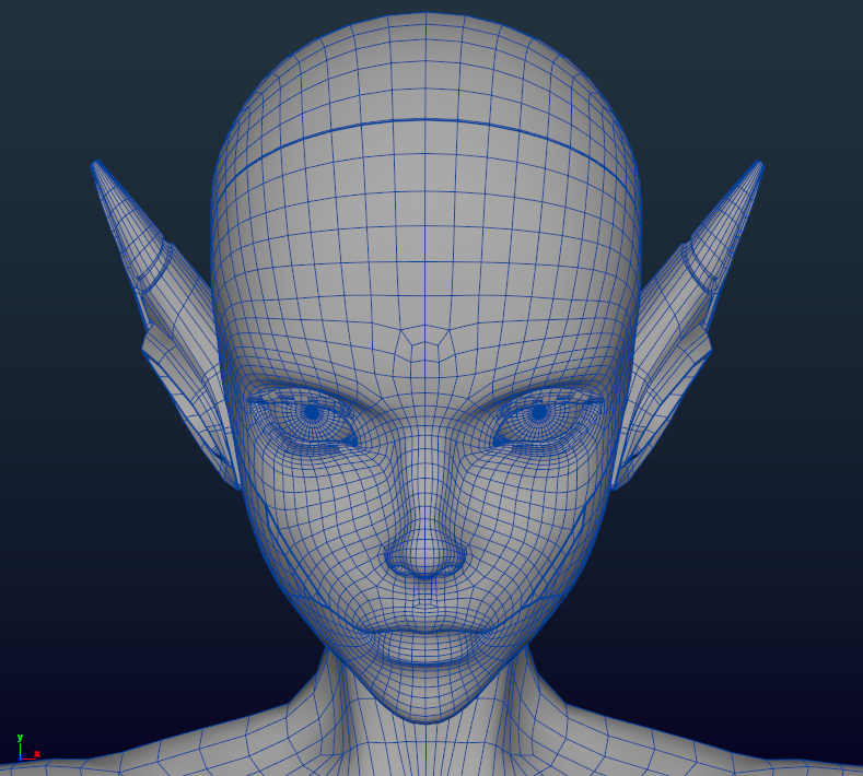 glitchyKaida's tweet photo. Nothing more satisfying than a clean topology https://t.co/fcv5DPehwh