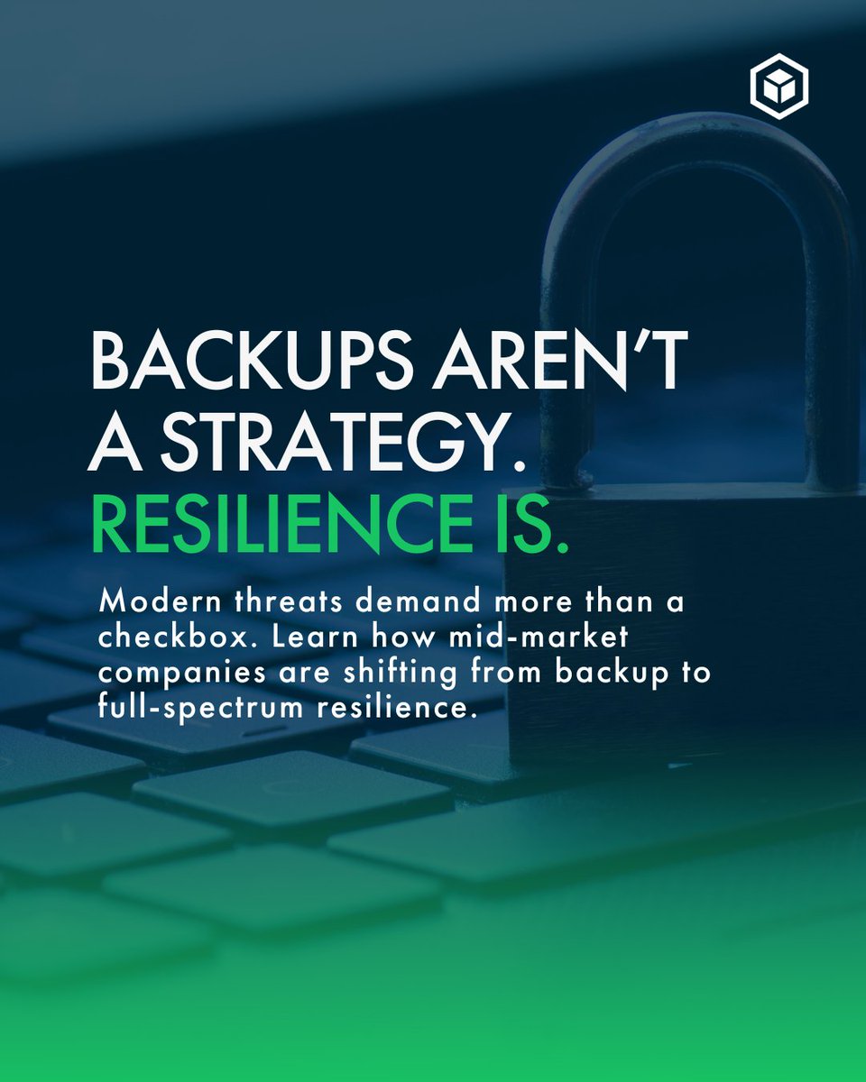 Still treating disaster recovery like a checkbox? That mindset could cost you everything in 2025, so it’s time to rethink resilience. Learn how to upgrade your data protection strategy from backup basics to business-critical readiness. bit.ly/45vEVG0
