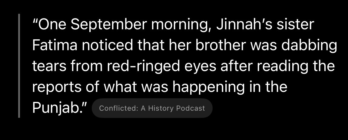 Quaid E Azam RA cried when he heard about the scale of the deaths in Punjab during the partition