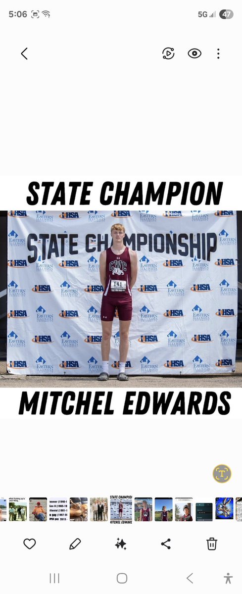 Jason V Edwards (@jasonve22) on Twitter photo Defending 1A state high jump champion <a href="/Mitchel522/">Mitchel Edwards</a> advances to the state finals! Congratulations Mitchel Edwards! <a href="/KevinMoses38/">Kevin Moses LLC</a> <a href="/ILBearsBball/">IL Bears Basketball</a> <a href="/SIC_MBB/">SIC Men’s Basketball</a> <a href="/HankampScott/">Scott Hankamp</a> <a href="/scottybscout/">Scott Burgess</a> <a href="/sisportswithCD/">Southern Illinois Sports with Chris Dexter</a> <a href="/XposureRuns/">XposureRuns</a> <a href="/ccprospects23/">complete college prospects</a> <a href="/sargenttee/">Ms. Tee Davis</a> <a href="/Parks2ProsPod/">Parks 2 Pros Pod</a> <a href="/SPORTSxEDITS/">SPORTS EDITS</a> Defending 1A state high jump champion <a href="/Mitchel522/">Mitchel Edwards</a> advances to the state finals! Congratulations Mitchel Edwards! <a href="/KevinMoses38/">Kevin Moses LLC</a> <a href="/ILBearsBball/">IL Bears Basketball</a> <a href="/SIC_MBB/">SIC Men’s Basketball</a> <a href="/HankampScott/">Scott Hankamp</a> <a href="/scottybscout/">Scott Burgess</a> <a href="/sisportswithCD/">Southern Illinois Sports with Chris Dexter</a> <a href="/XposureRuns/">XposureRuns</a> <a href="/ccprospects23/">complete college prospects</a> <a href="/sargenttee/">Ms. Tee Davis</a> <a href="/Parks2ProsPod/">Parks 2 Pros Pod</a> <a href="/SPORTSxEDITS/">SPORTS EDITS</a>