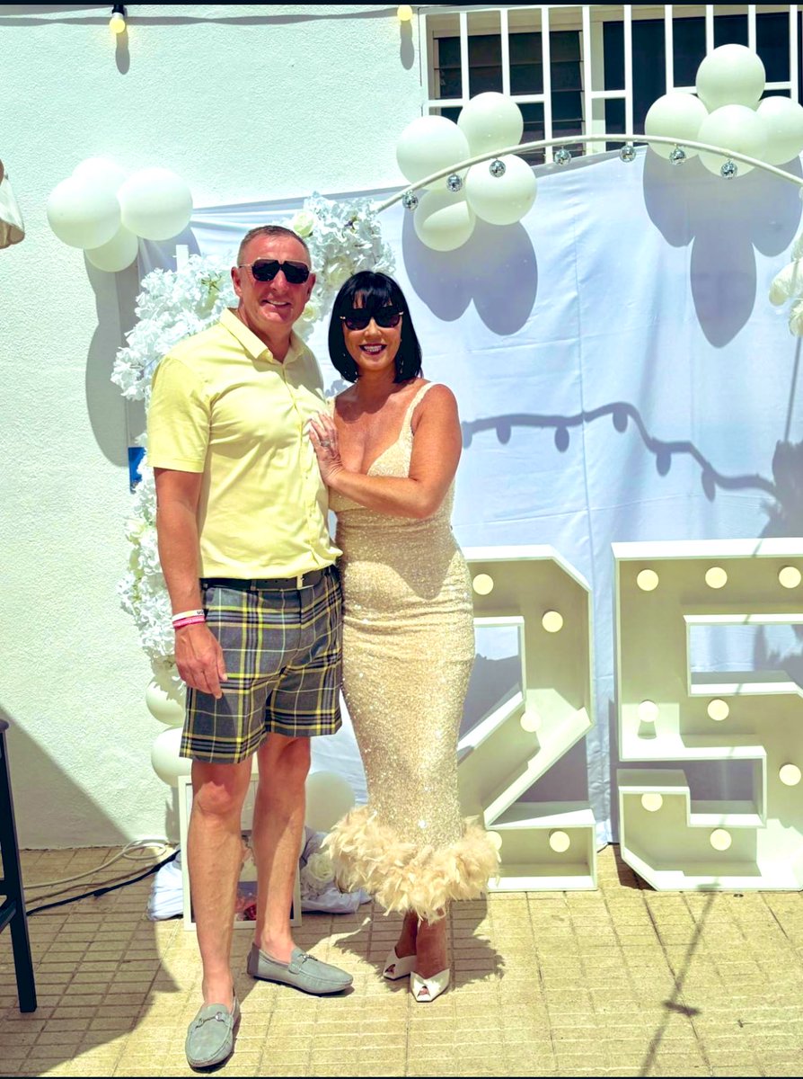 Massive thanks to <a href="/slanjkilts/">Slanj Kilts</a> &amp; <a href="/Beatson_Charity/">Beatson Cancer Charity</a> for the tartan shorts made for me to celebrate our 25th wedding anniversary in Golf Del Sur
Huge thanks to all our family &amp; friends for coming over to celebrate with us 
🫶🏻😎🫶🏻