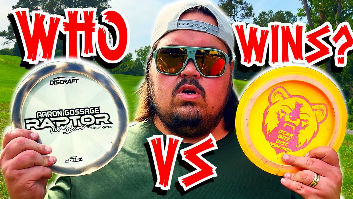 NEW DISCRAFT RAPTOR vs MY SIGNATURE DISC
youtu.be/VBDjUIcPjVM