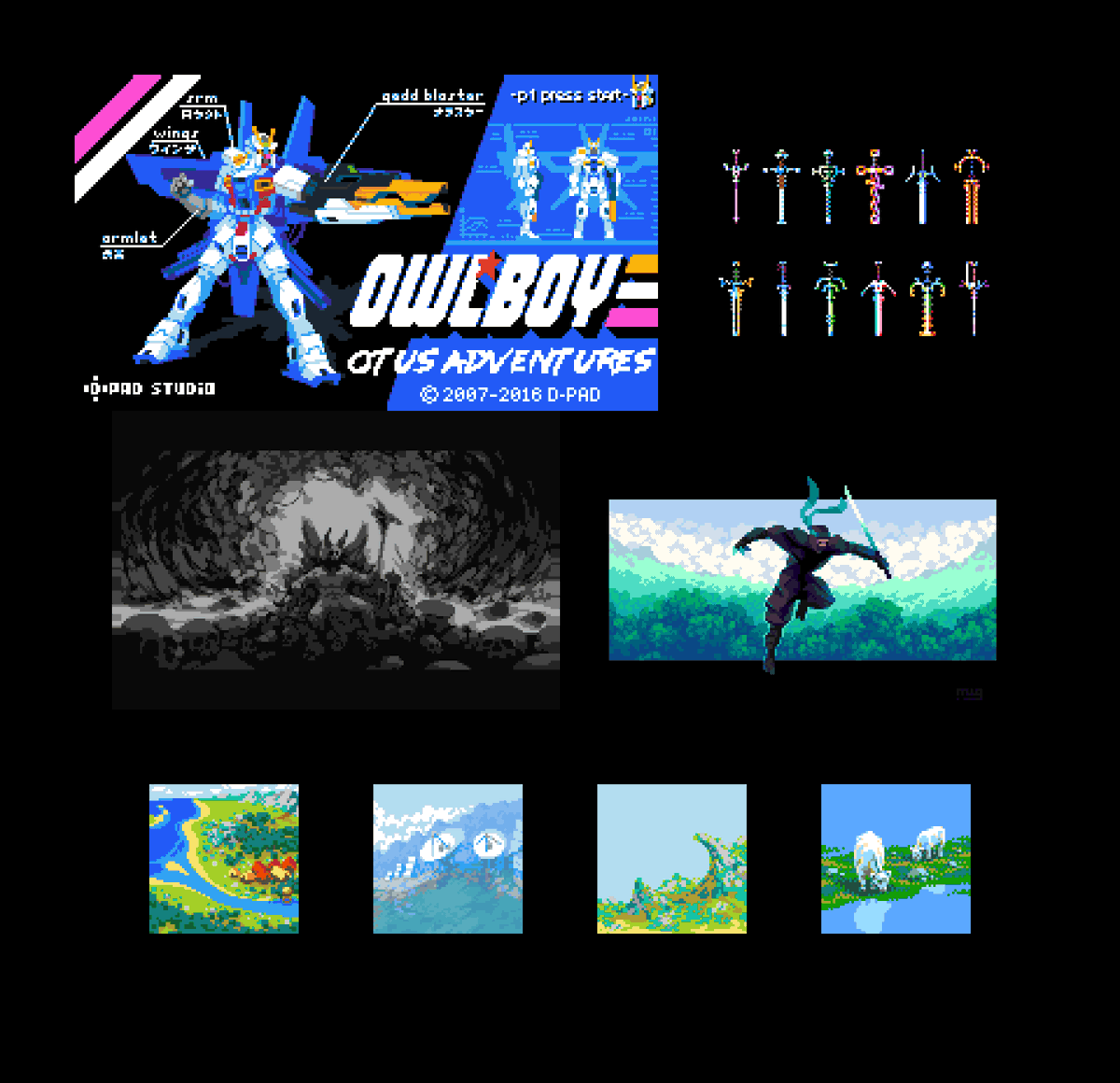 Hello, my name is Anatoly. I'm a pixel artist with twelve years of experience. I'm open for commissions. I specialize on creating unique visuals and animations, able to work on assets or lead your project as an artist.

Portfolio: 0x405.ru/pa
Discord: a0405u