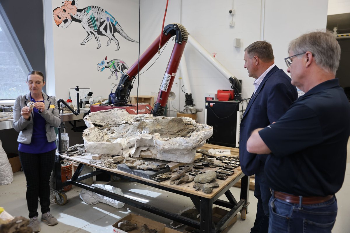 UCPCaucus's tweet image. Wrapped up a productive UCP caucus retreat in Grande Prairie!
Grateful to local MLAs Nolan Dyck & Ron Wiebe for hosting us in the Peace Country.
🐎Grande Prairie Stompede
🦖Philip J. Currie Dinosaur Museum
🤝Team unity + planning for Alberta’s future