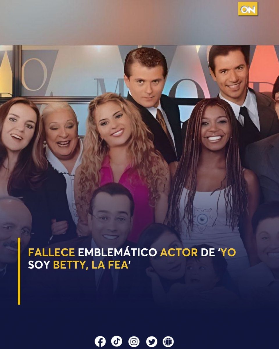 canal11hn's tweet photo. 🟣El elenco de ’Betty, la fea’ se viste de luto con el fallecimiento de uno de sus emblemáticos actores. ¿De quién se trata? 

Ingresa a la nota.👉
https://t.co/IOSdyXomfV

#Betty #LaFea #Actor #Fallecido https://t.co/qDvgB8SLSf