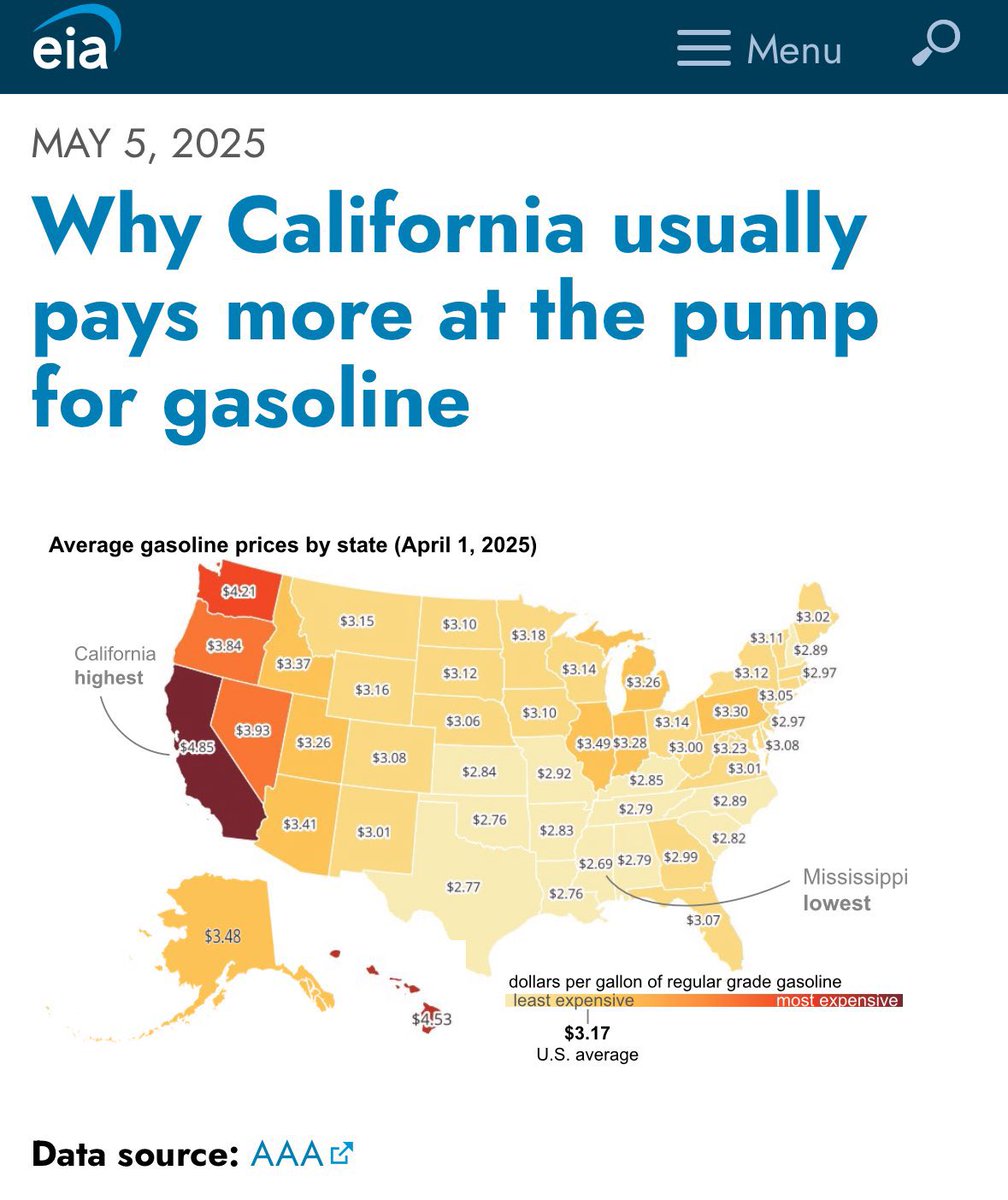 California Lowdown (@calowdown) on Twitter photo <a href="/ZavalaA/">Ashley Zavala</a> The energy policies of <a href="/CAgovernor/">Governor Gavin Newsom</a> Newsom, his party, and his unelected, unaccountable, political appointees are based on ineffective, climate virtue signaling. Today, Californians pay almost $2 per gallon more for gasoline⛽️ than people in all of the other states. Global <a href="/ZavalaA/">Ashley Zavala</a> The energy policies of <a href="/CAgovernor/">Governor Gavin Newsom</a> Newsom, his party, and his unelected, unaccountable, political appointees are based on ineffective, climate virtue signaling. Today, Californians pay almost $2 per gallon more for gasoline⛽️ than people in all of the other states. Global