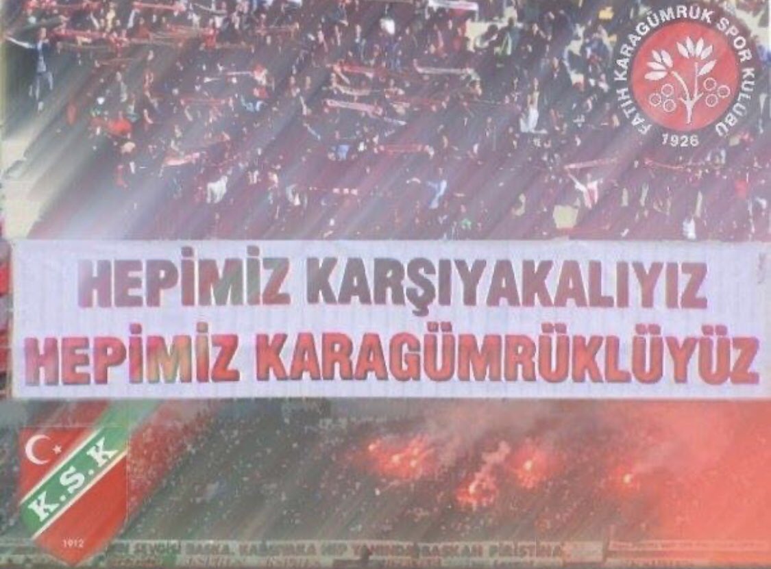 Allah'ım.geldik be sonunda <a href="/karagumruk_sk/">Fatih Karagümrük SK</a> <a href="/karagumruk_fan/">Karagümrüklüler</a>