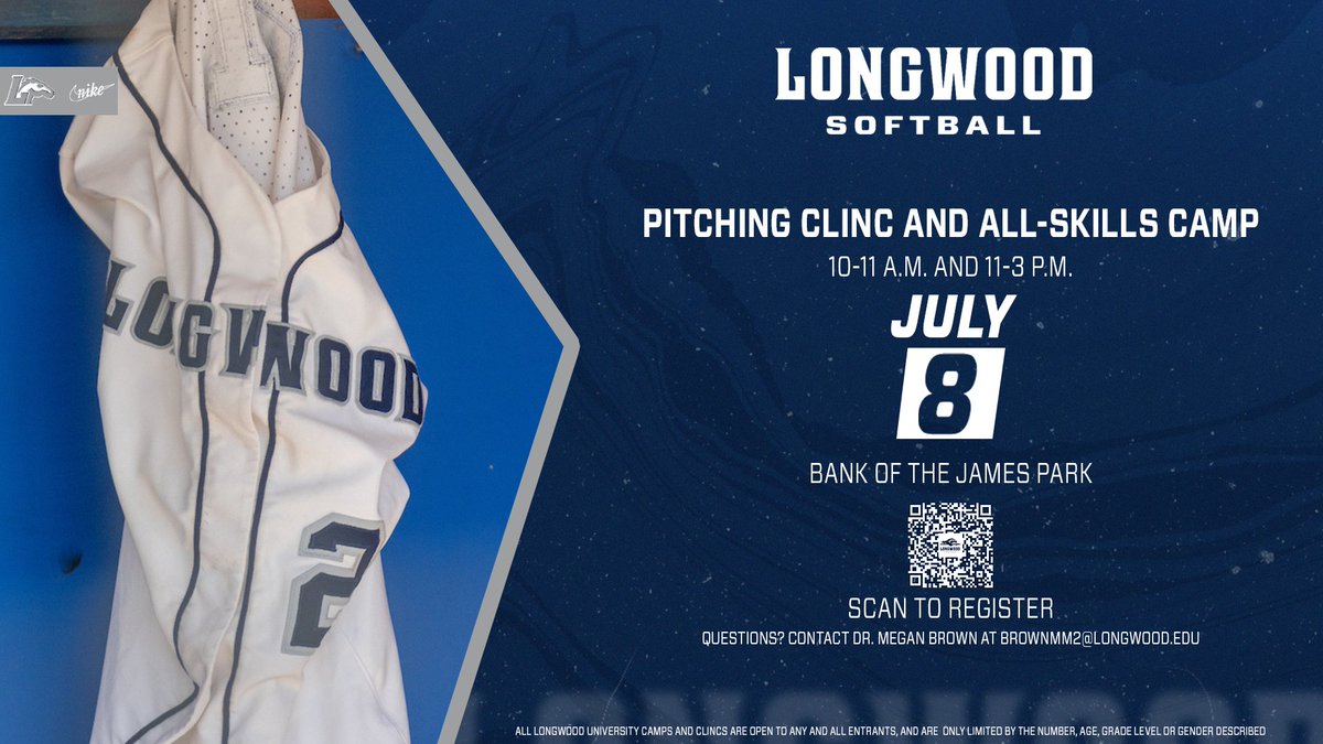 Our Pitching Clinic and All-Skills Camp are set for July 8. Register today!

#HorsePower | #GoWood | #SaddleUp