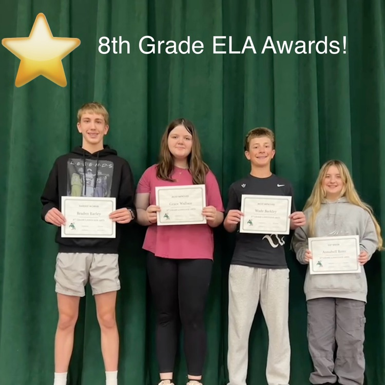 🎉 It’s a GREAT day to be a Malvern Hornet! 

👏 Congratulations to all our Malvern Middle School Language Arts Award Winners!
Your hard work, creativity, and dedication truly shine! Go Hornets!