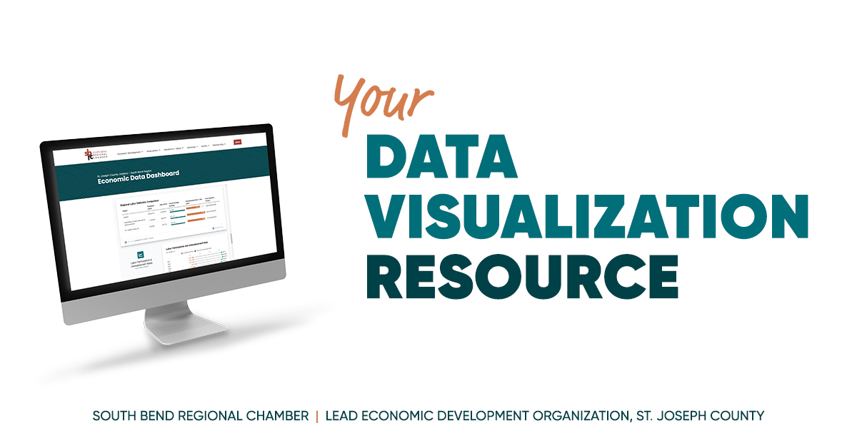 South Bend Chamber (@southbendchmbr) on Twitter photo See what’s driving growth in St. Joseph County with our AWS-powered Economic Data Dashboard. Explore trends, hiring, cost of living, education, and more from Census and BLS data. 
Explore: sbrchamber.com/pages/data-das… See what’s driving growth in St. Joseph County with our AWS-powered Economic Data Dashboard. Explore trends, hiring, cost of living, education, and more from Census and BLS data. 
Explore: sbrchamber.com/pages/data-das…
