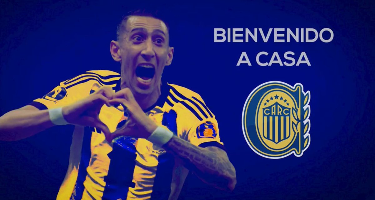 🔴 OFFICIEL !!!

𝗔𝗡𝗚𝗘𝗟 𝗗𝗜 𝗠𝗔𝗥𝗜𝗔 (𝟯𝟳 𝗔𝗡𝗦) 𝗙𝗔𝗜𝗧 𝗦𝗢𝗡 𝗥𝗘𝗧𝗢𝗨𝗥 𝗔̀ 𝗥𝗢𝗦𝗔𝗥𝗜𝗢 𝗖𝗘𝗡𝗧𝗥𝗔𝗟, 𝗦𝗢𝗡 𝗖𝗟𝗨𝗕 𝗗𝗘 𝗙𝗢𝗥𝗠𝗔𝗧𝗜𝗢𝗡 !!! 🤩🇦🇷

Ses choix de fin de carrière sont juste exceptionnels de romantisme, il faut juste applaudir ! 👏👏