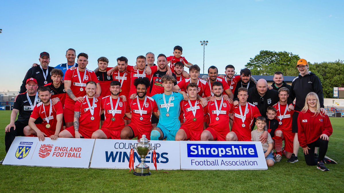 Thank you and all the best to a special club full of great people! 
<a href="/TelfordTownFC/">Telford Town FC</a> 

Treble winners. 🤝🏻❤️