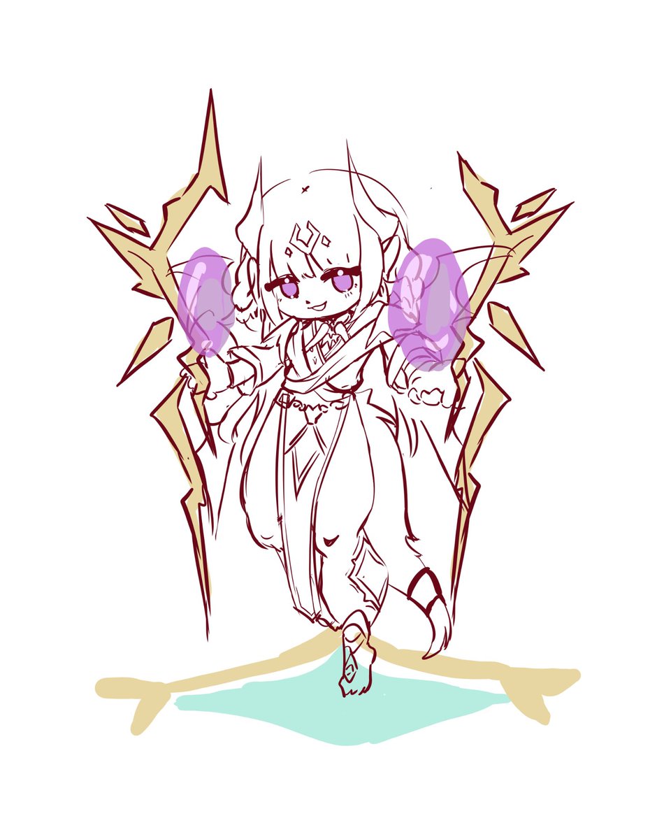 Sketchy ready to 3D modeling ✨🔮

#로오히 #LOH