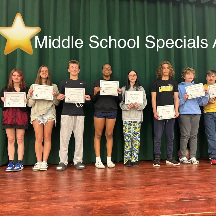 🎉 It’s a GREAT day to be a Malvern Hornet! 
📚 Celebrating excellence beyond the core!

👏 Congratulations to all our Malvern Middle School Elective &amp; Specials Award Winners!
Your hard work, creativity, and dedication truly shine — thank you for bringing passion to every class!
