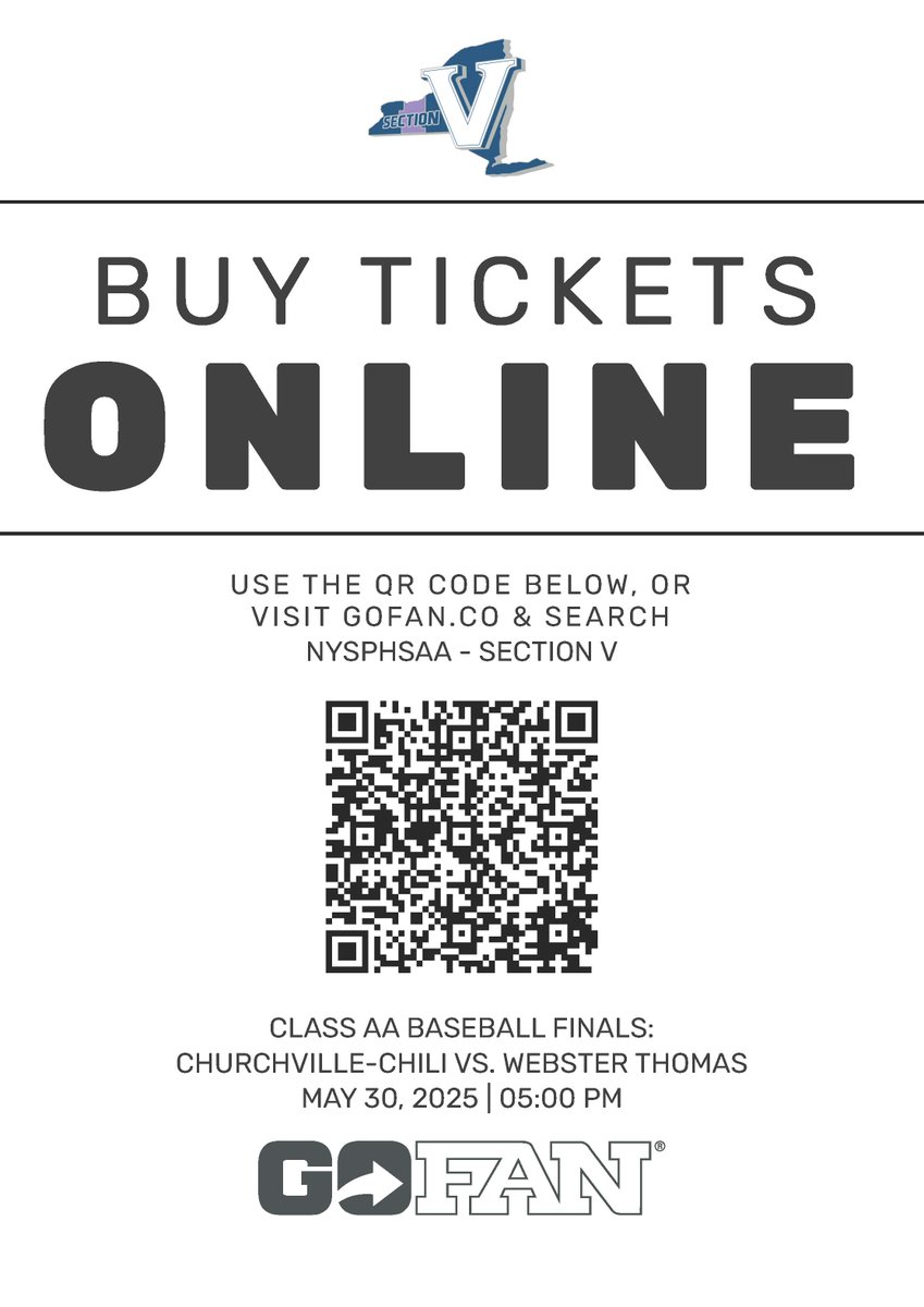 CCCSD Athletics (@cccsdathletics) on Twitter photo If you plan to attend our <a href="/cccsdbaseball/">C-C Saints Baseball</a> game tomorrow night, please be sure to buy a ticket in advance using this QR code, or this link:
gofan.co/event/3656403?⦠If you plan to attend our <a href="/cccsdbaseball/">C-C Saints Baseball</a> game tomorrow night, please be sure to buy a ticket in advance using this QR code, or this link:
gofan.co/event/3656403?ā¦