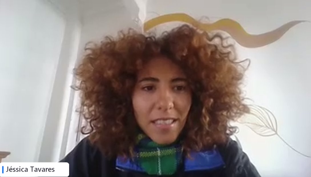 Jéssica Tavares: "We need to be organized and ensure resources allocated to Afro-Brazilians are not diverted." #ReparationsNow