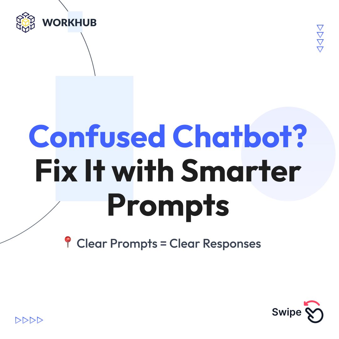 WorkHubOfficiaI's tweet image. Is your chatbot giving jokes instead of help? 😬

The fix isn’t complex. You just need smarter prompts.

📌 Read our guide on writing better system prompts for AI bots.
🛠️ Includes free prompt template + before/after examples!

#AIChatbot #PromptEngineering #ChatbotFail #WorkBOT