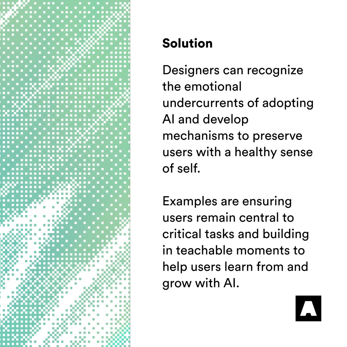AI doesn’t just change behavior—it can shift identity. UX can help users feel confident, capable, and in control of AI interactions.

Discover how in “Why AI Needs UX”: bit.ly/4jZFFas

#EmotionallyIntelligentAI #UXDesign #EthicalTech #genAI #BetterFuturesByDesign