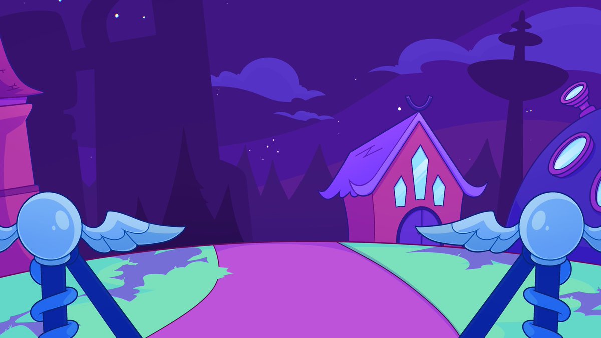razzbexxa's tweet photo. Here’s a handful of BGs I made for “I Regret Leaving YouTube to be a Doctor”— I had so so so much fun with these!! 💜✨ 

#bgpaint #backgroundart 

@TheAMaazing https://t.co/iVSYWbQhfm