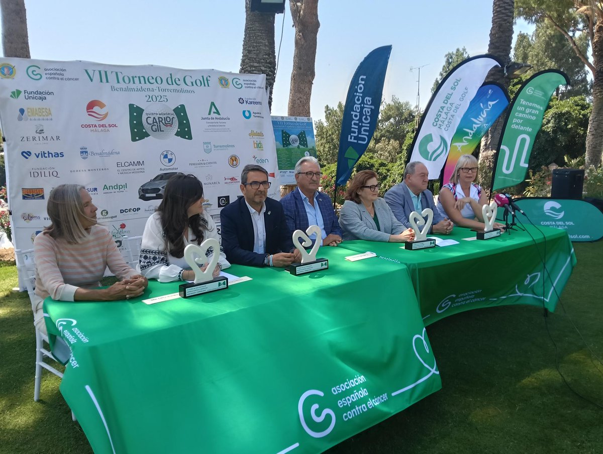 ContraCancerMA's tweet photo. Presentación en @Golftorrequebra de la VII edición del Torneo Contra el Cáncer, "V Memorial Carlos Gil"
Inscripción cerrada
@DeporteAND
@vivecostadelsol
@FundUnicaja
@BenalmadenaAyto
@Torremolinos_On
#Zerimar
#AndalucíaElLugarDelDeporte
#costadelsol
#costadelgolf https://t.co/3SqsJLE532