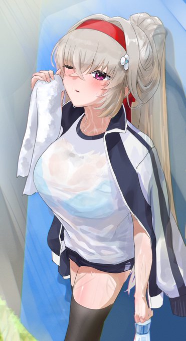 24日目、歌住サクラコ 「体操服」
#ブルアカ #BlueArhcive 