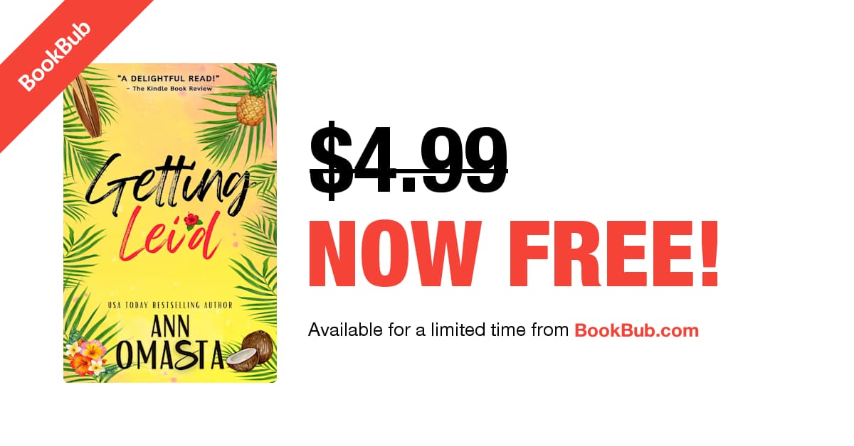 AnnOmasta's tweet photo. Getting Lei’d is available on BookBub for free for a limited time! https://t.co/aMES5j6XgQ
@BookBub #romancebooks https://t.co/wGoGgUaHwf