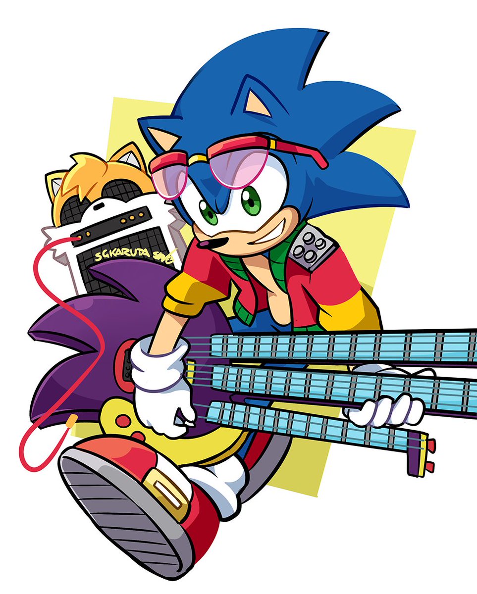 Drawing I did of Sonic with his underground guitar!
-
#sonicthehedgehog #fanart