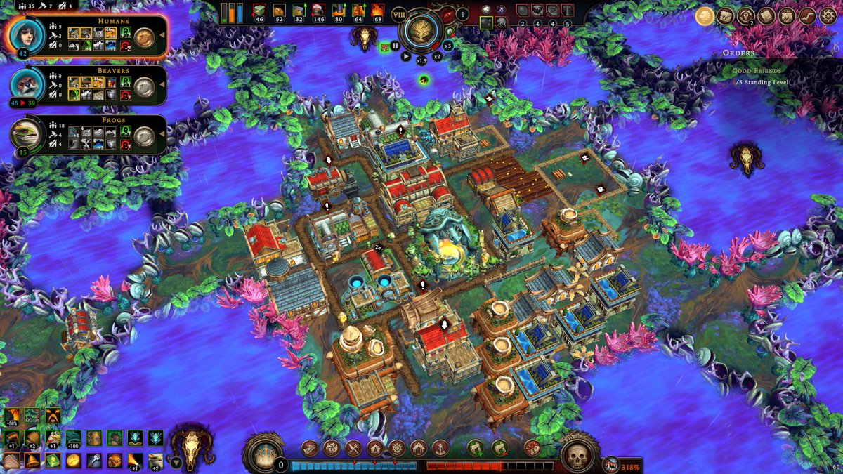 There are many challenges to attempt in Against the Storm. Here’s a Prestige 20 settlement completed without opening any glades ("Immovable Viceroy"). Have you tried it yet?

📸 screenshot by surferwithoutfins. Congrats! 🏆

Source: reddit.com/r/Against_the_…