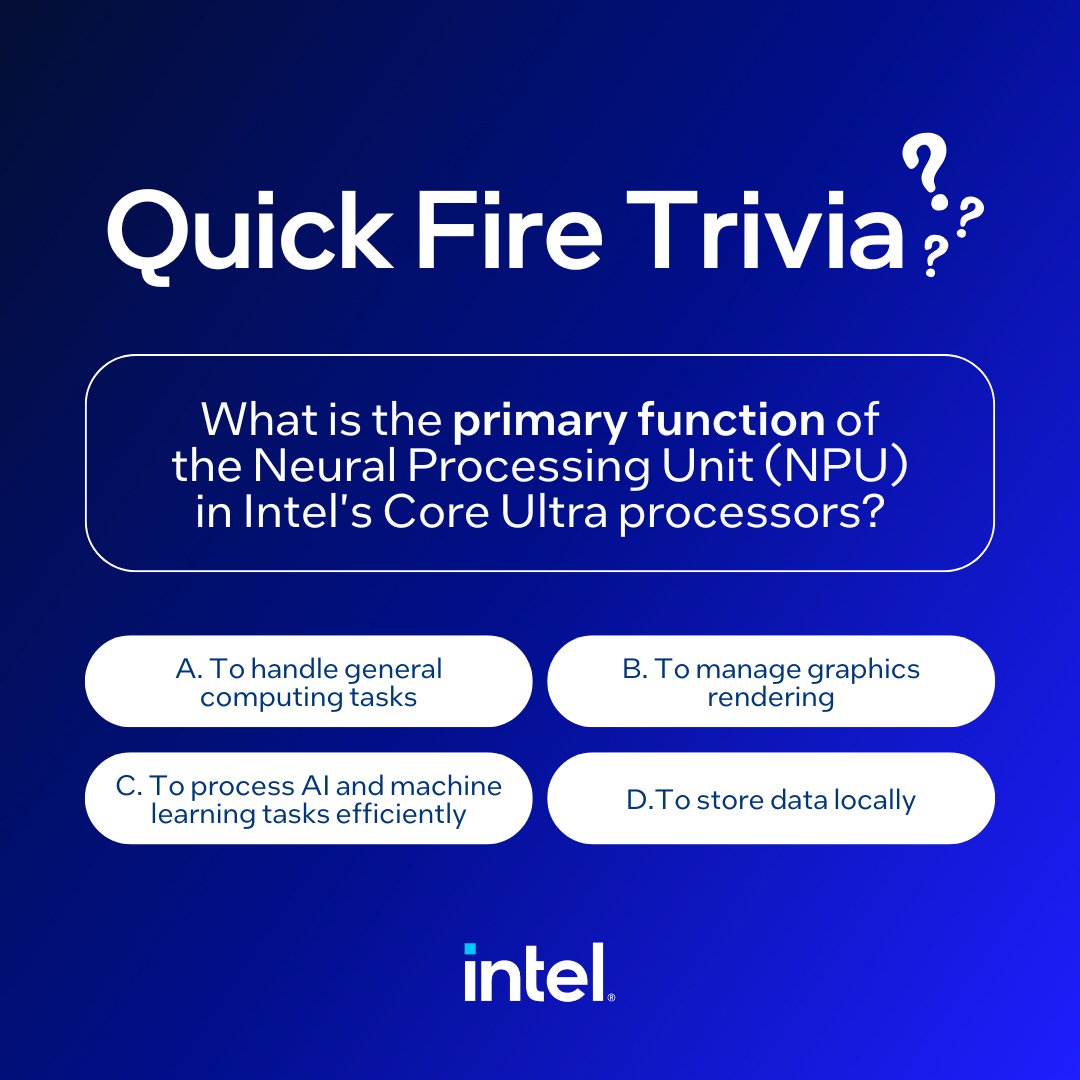 Think you know your processors? 👀👇