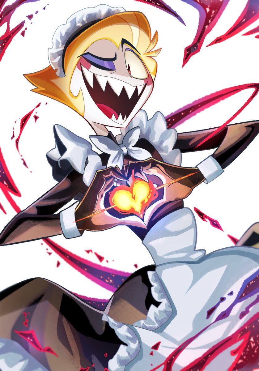 「Receive my passionate love!」　#HazbinHotel