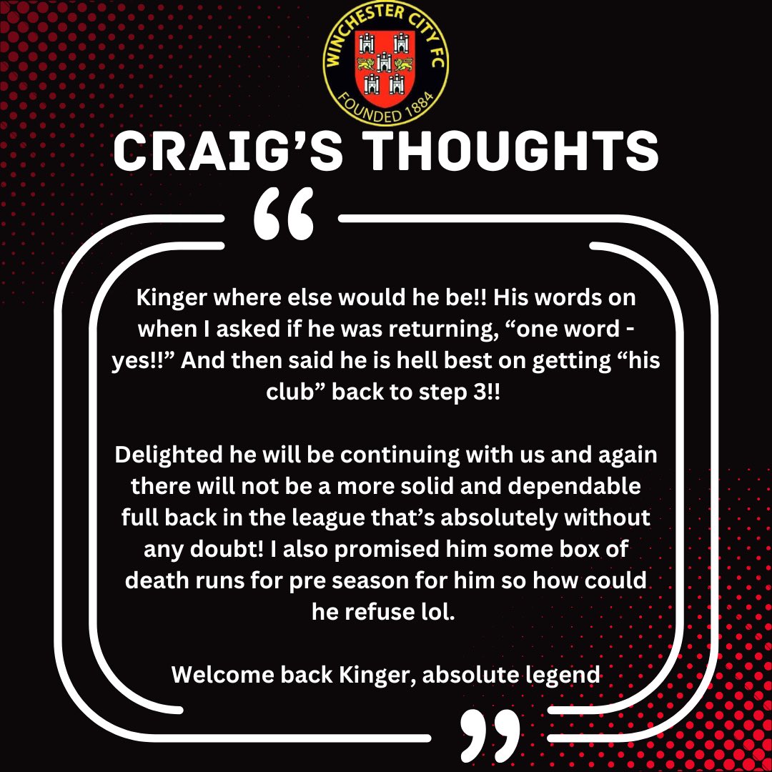 Winchester City FC tweet media