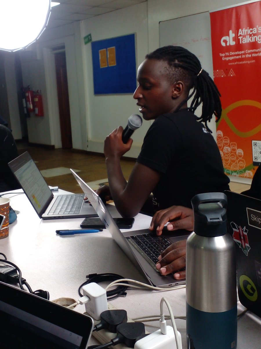 Masaa ni ya presentation, goal ni kusecure bag na inakam ikiwa madollar. Leo niitwe AP wanipeleke mtaa.😎🤣
 
#buildwithAT
#welovenerds
#ATcommunityNBO
#ATwomenintech